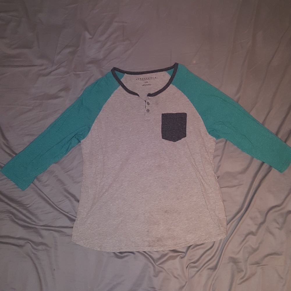Aeropostle 3 quarter length sleeve tee